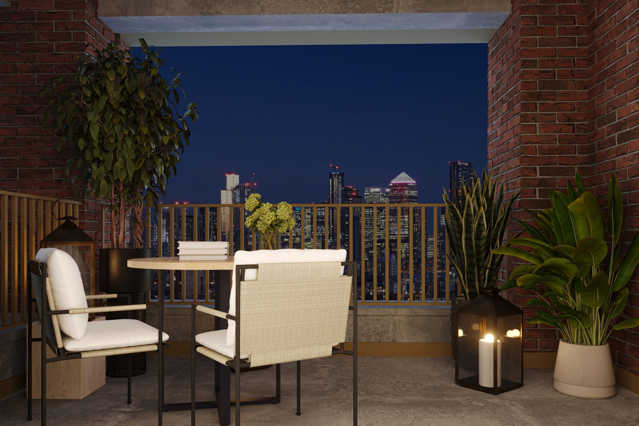 skyline balcony